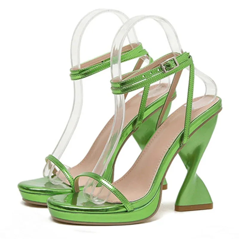 Ankle strap Elegant quirky High Heel sandals