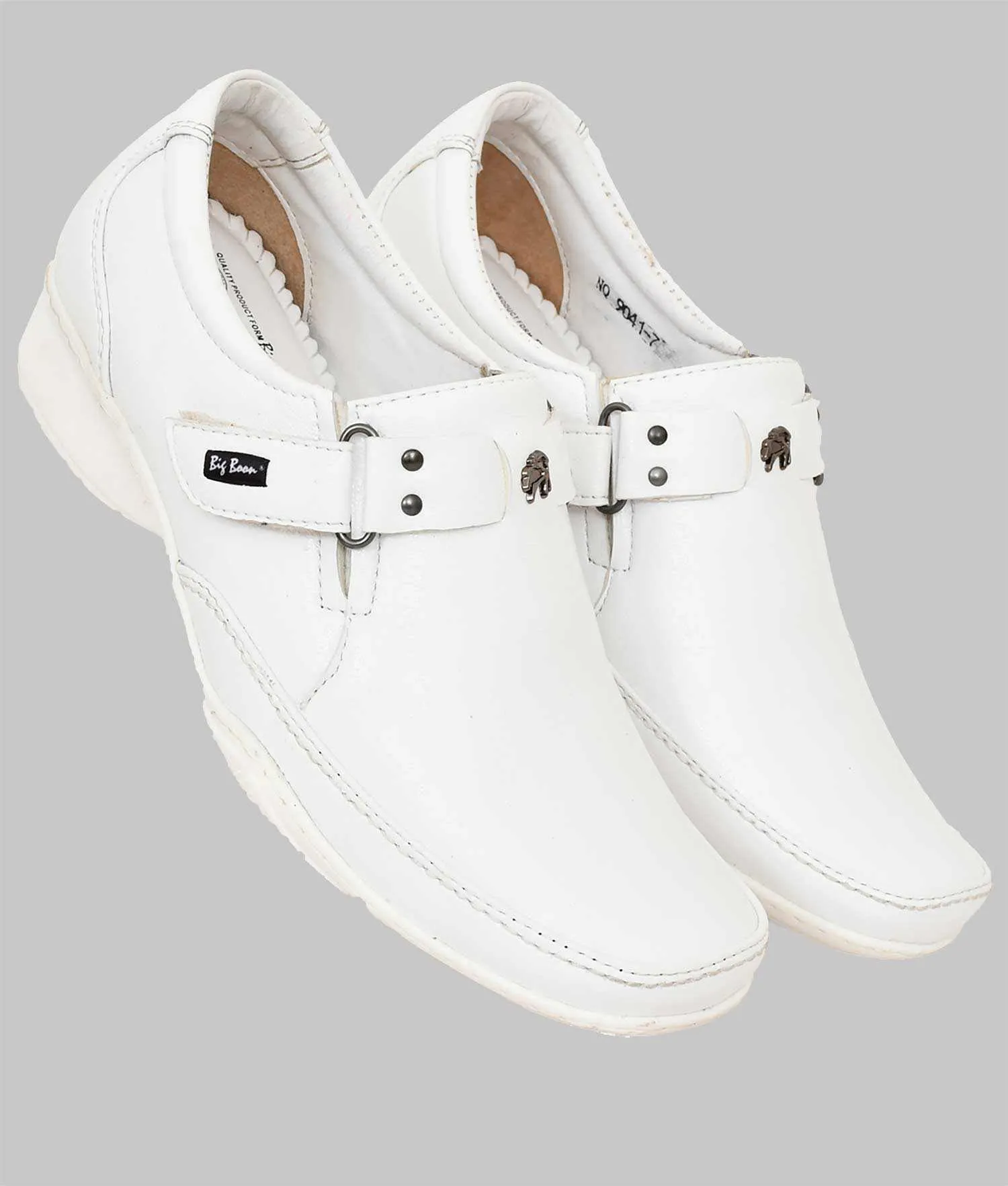 Big Boon Men's Slip-On Buckle Style formal Shoes