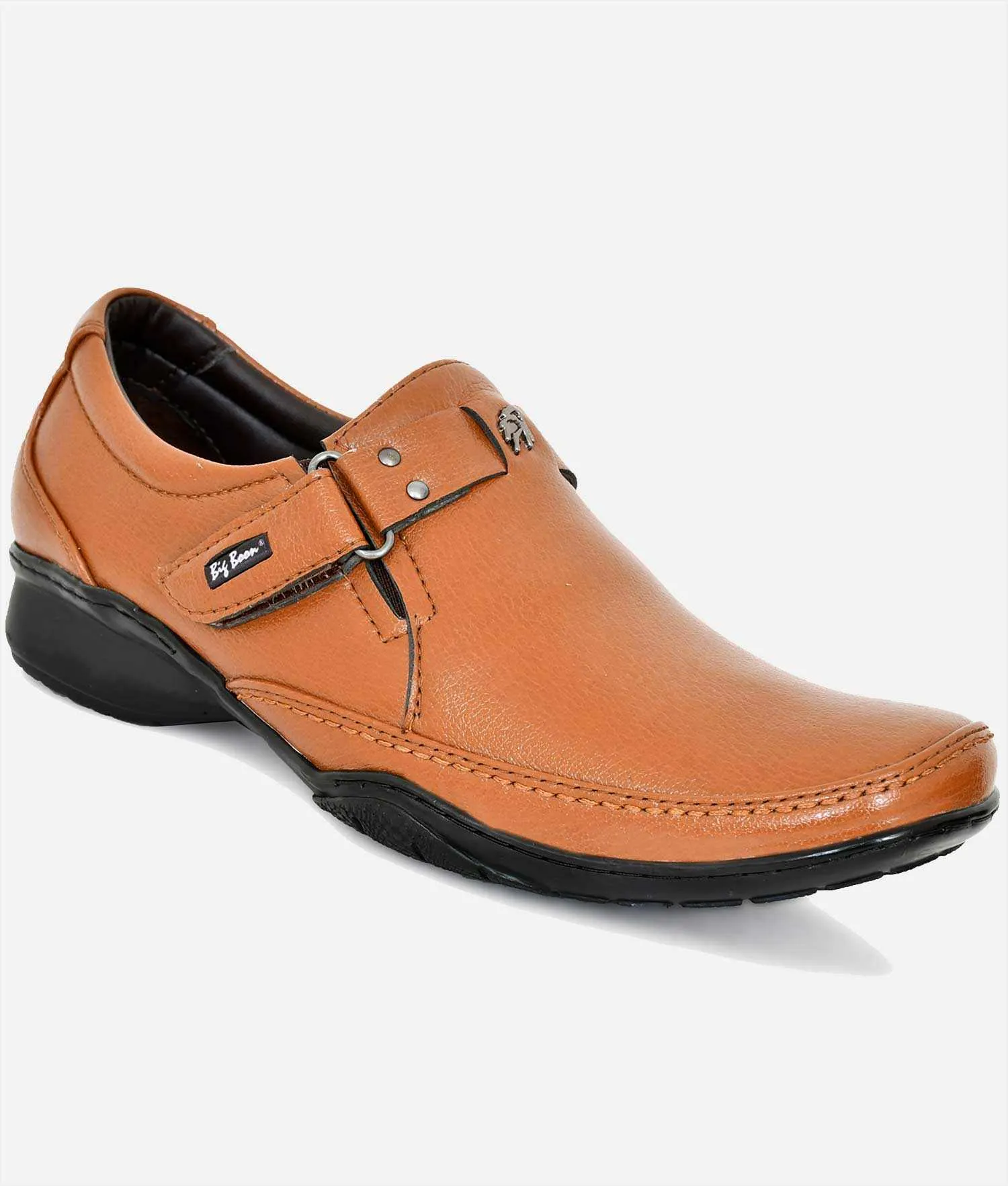 Big Boon Men's Slip-On Buckle Style formal Shoes