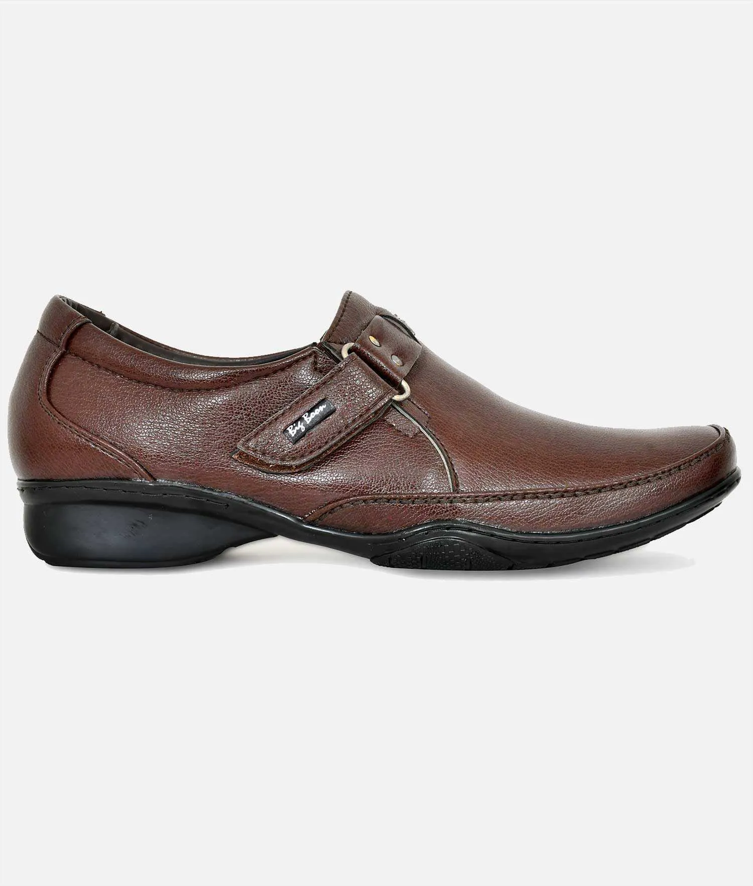 Big Boon Men's Slip-On Buckle Style formal Shoes