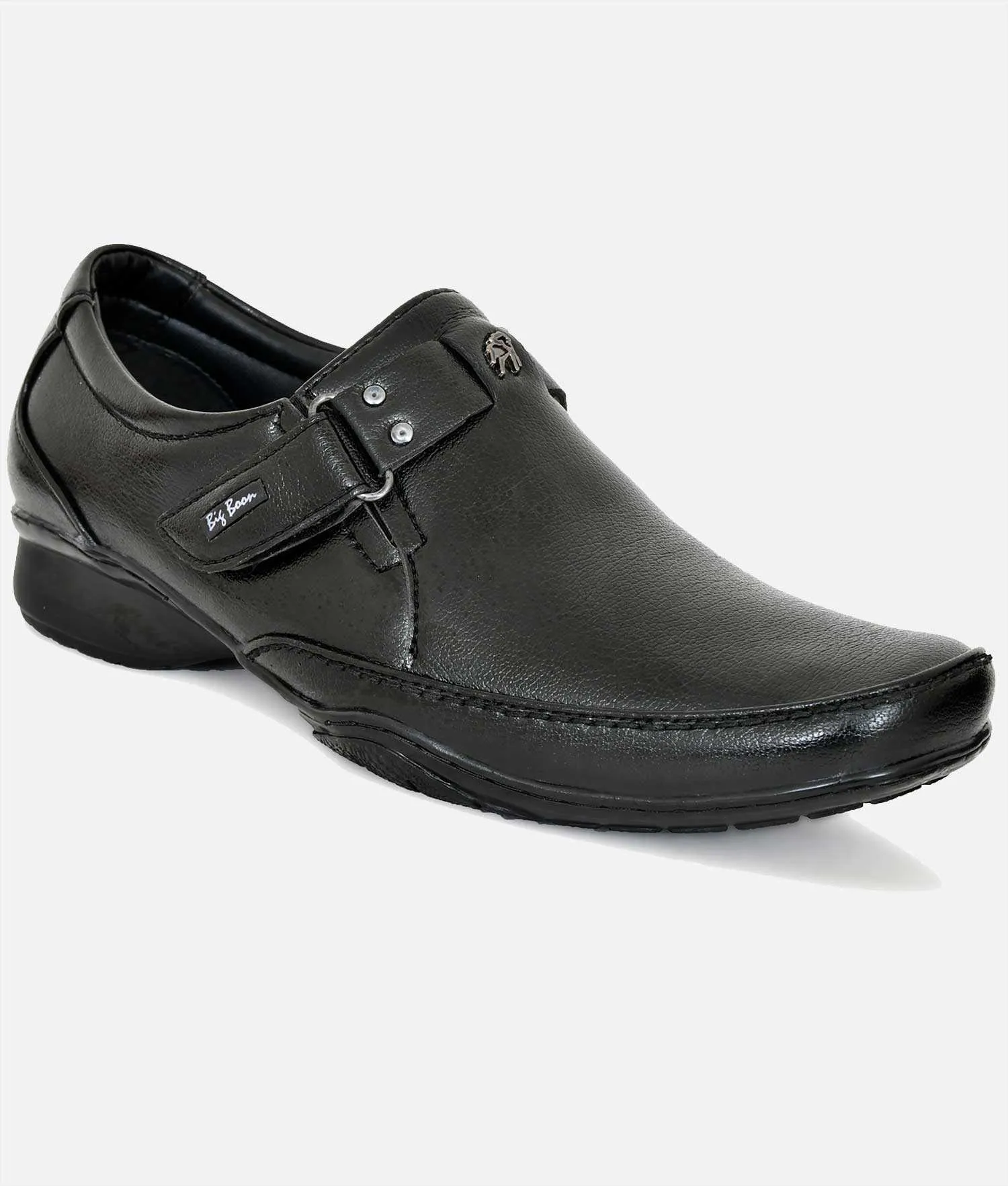 Big Boon Men's Slip-On Buckle Style formal Shoes