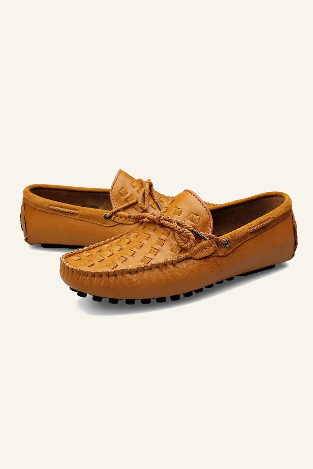 Black Slip-on Men's Casual Shoes