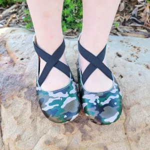 Camo Ballet Flats