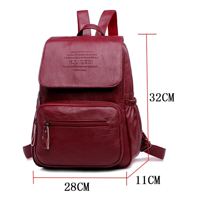 Christmas Gift 2020 New Women Backpack Designer high quality Leather Women Bag Fashion School Bags Large Capacity Travel Backpacks mochila