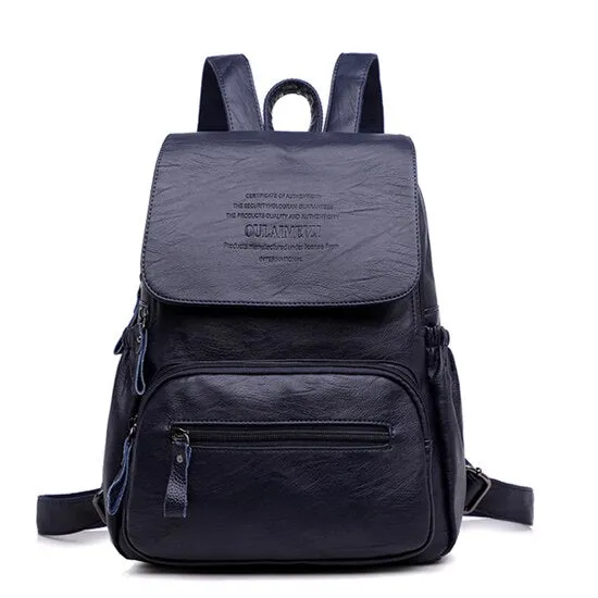 Christmas Gift 2020 New Women Backpack Designer high quality Leather Women Bag Fashion School Bags Large Capacity Travel Backpacks mochila