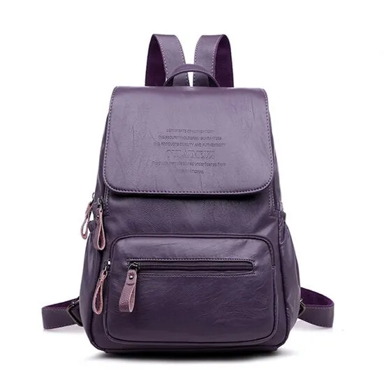 Christmas Gift 2020 New Women Backpack Designer high quality Leather Women Bag Fashion School Bags Large Capacity Travel Backpacks mochila