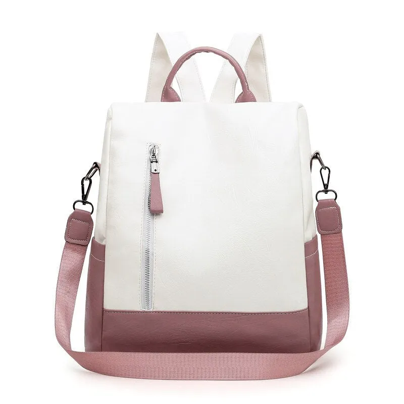 Christmas Gift 2020 New women backpack high quality leather backpack anti-theft travel backpack multifunction shoulder bags school bags mochila