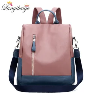 Christmas Gift 2020 New women backpack high quality leather backpack anti-theft travel backpack multifunction shoulder bags school bags mochila