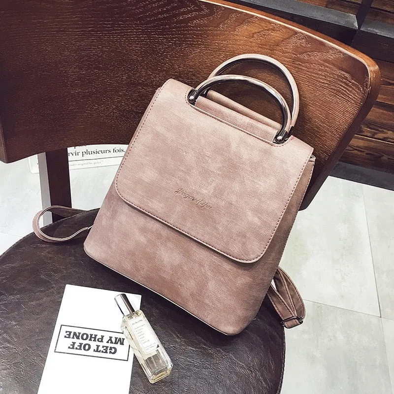Christmas Gift Fashion Women Backpack Pu leather travel bagpack large School Shoulder Bags For Teenager Girls mochila feminina 2020 Quality