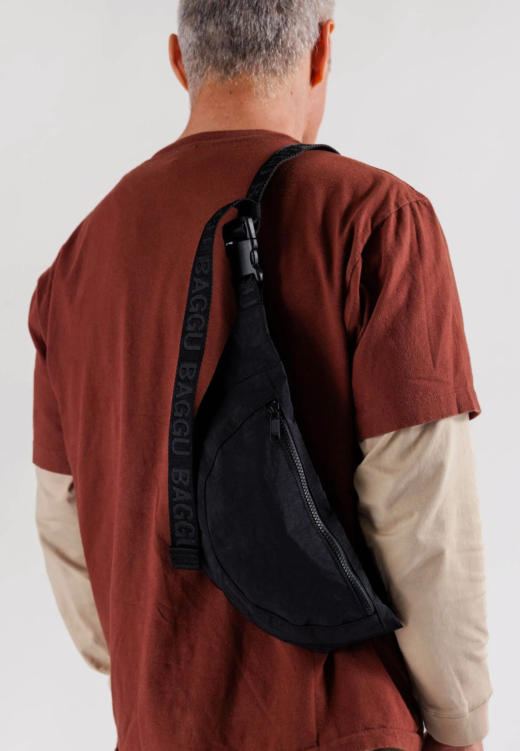 Crescent Fanny pack - Black