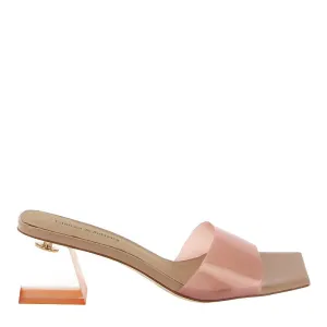 Django and Juliette Rallas Blush Heeled Slide