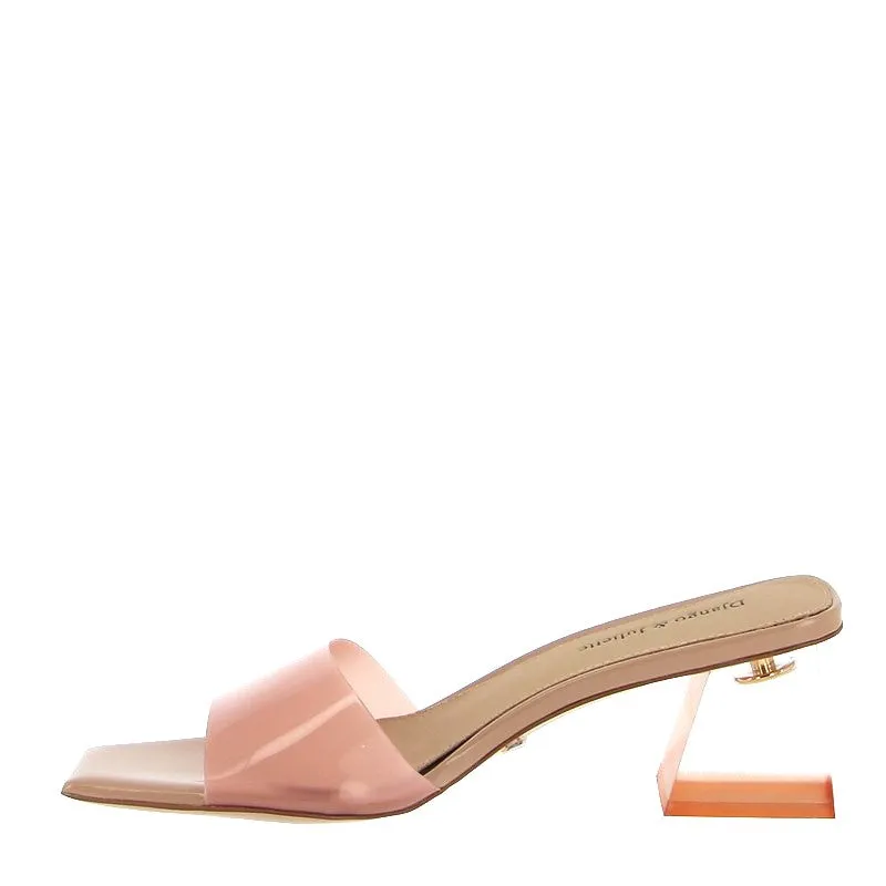 Django and Juliette Rallas Blush Heeled Slide