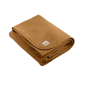 Firm Duck Sherpa-Lined Blanket | Carhartt Brown