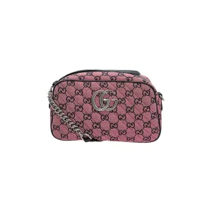 Gucci bags GG Canvas Small Marmont Matelassé Crossbody Bag