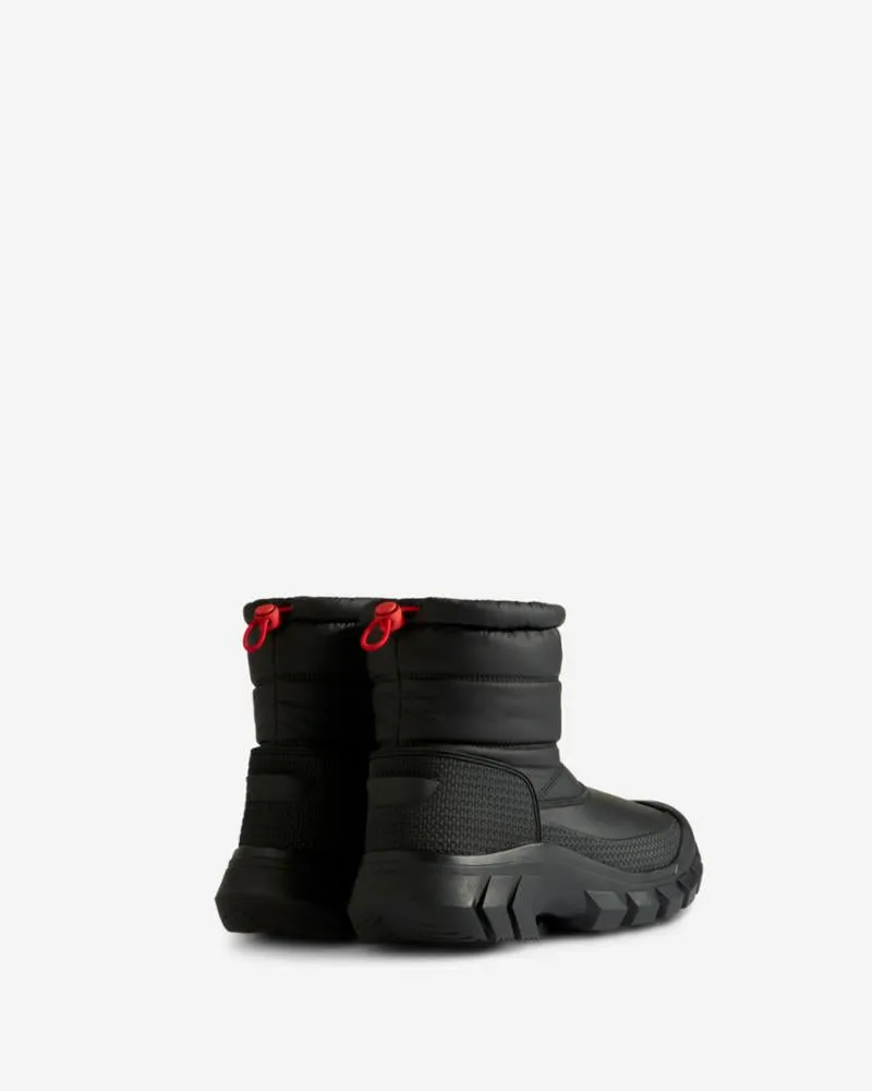 Hunter Women WOMENS INTREPID SHORT SNOW BOOT BLACK