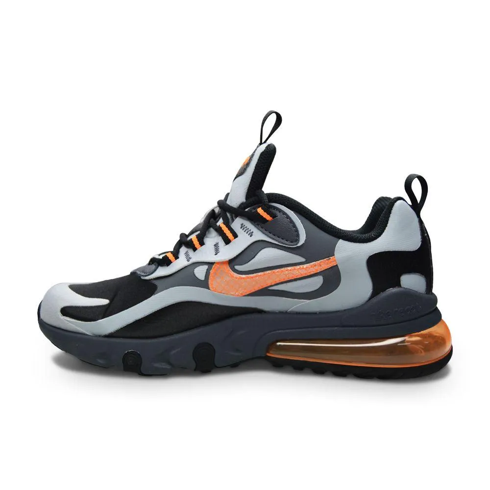 Juniors Nike Air Max 270 React Winter (GS) - BQ4760 001 - Black Total Orange Wolf Grey