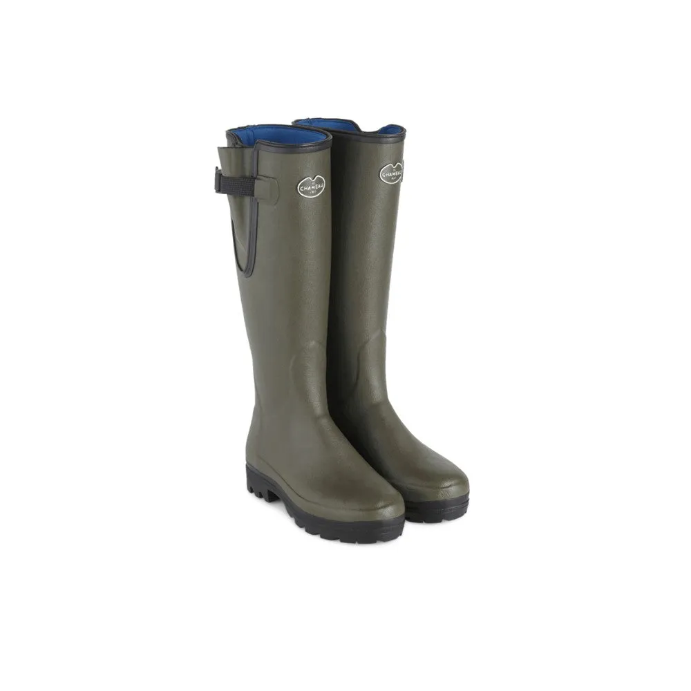 Le Chameau Women's Vierzonord Neoprene Lined Boot - Vert Chameau
