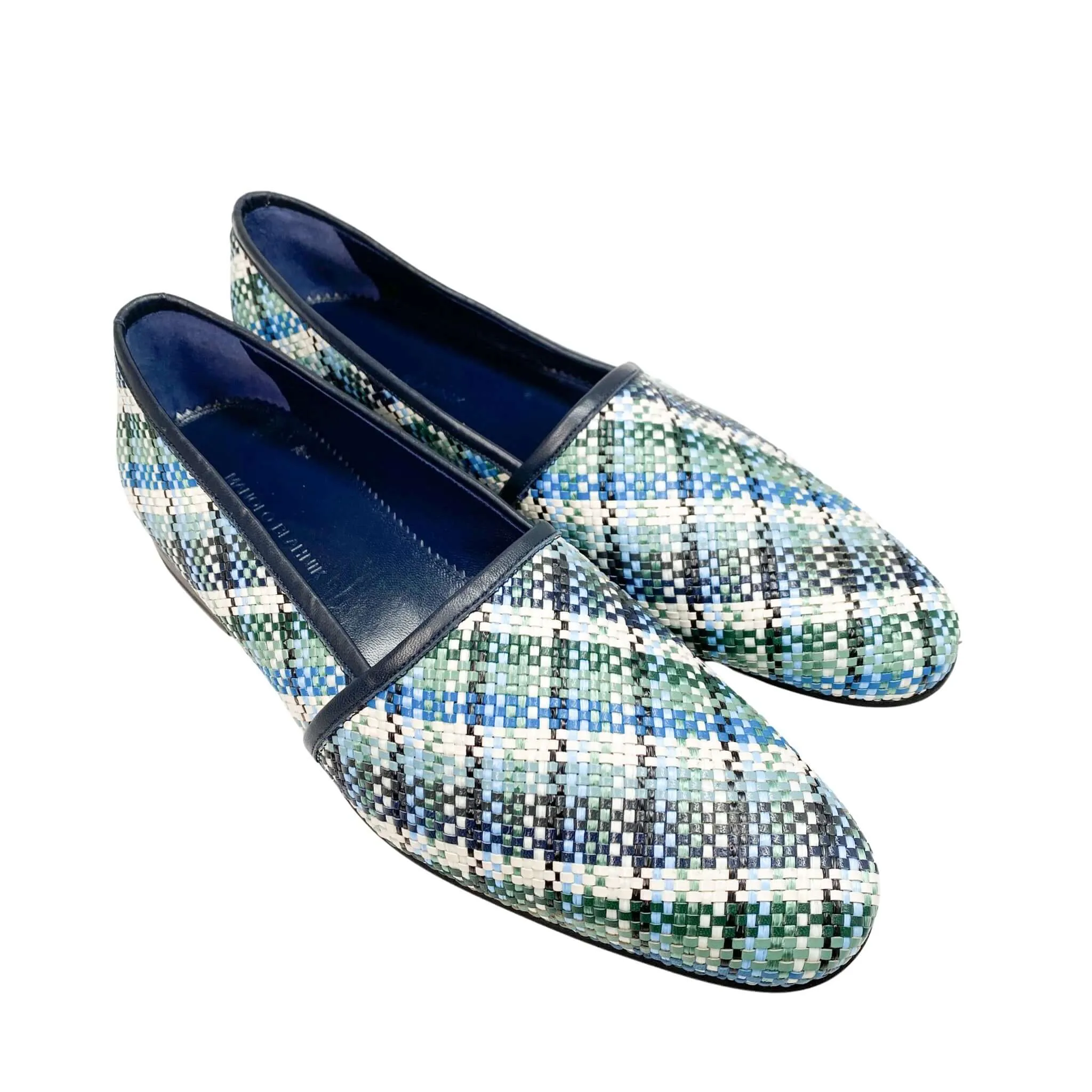 Manolo Blahnik Mens Loafers - Espo (blue)