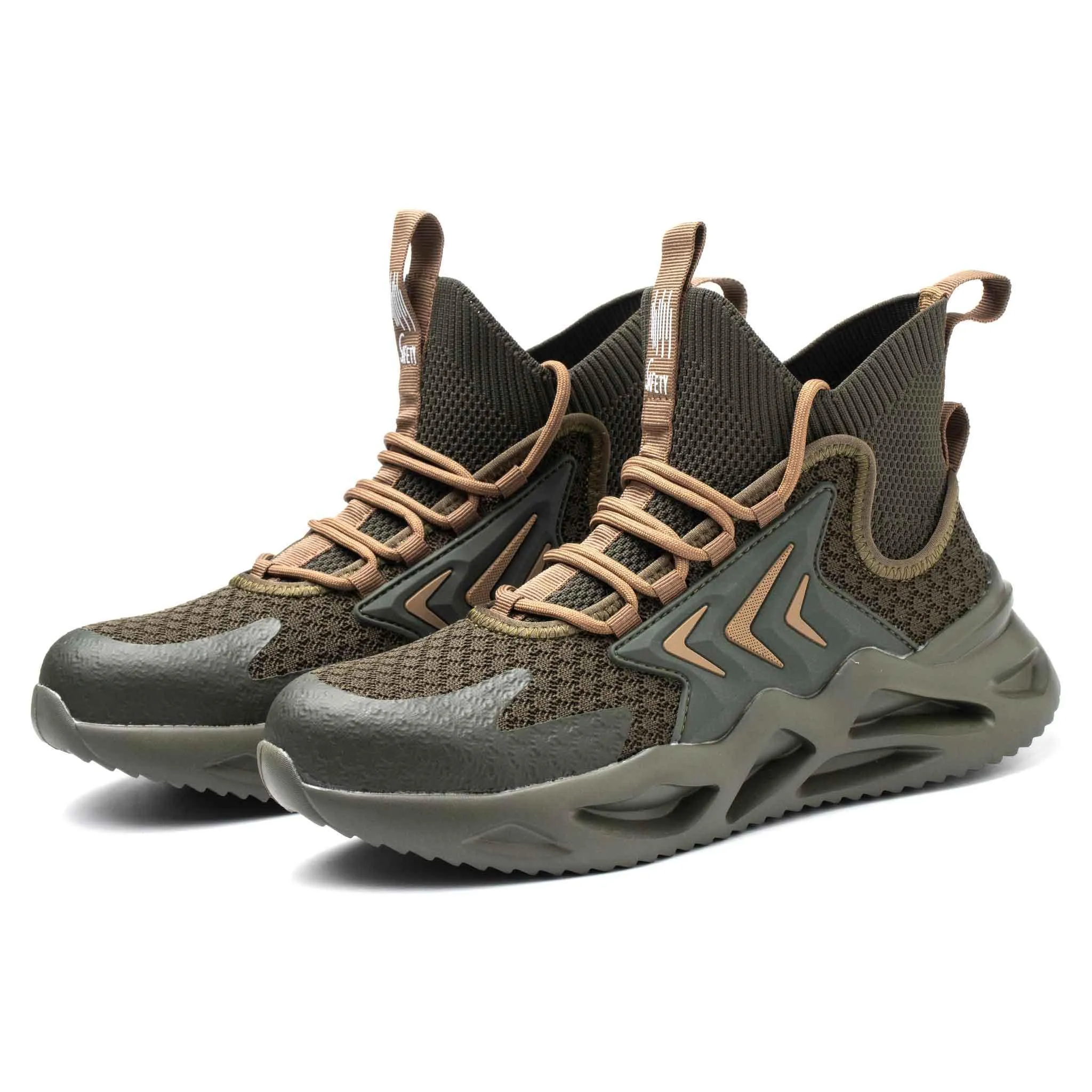 Men's Steel Toe Boots - Shock Absorbing | B169
