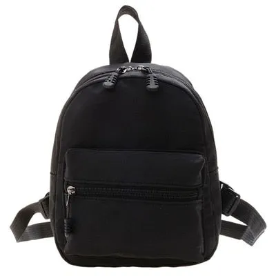 Mini Women&#39;s Backpacks 2022 Trend Nylon Female Bag Small School Bags White  Rucksack For Teen Girls Fashion Casual Backpack
