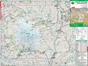 Mt. Rainier Wonderland Climbing- 269SX Map