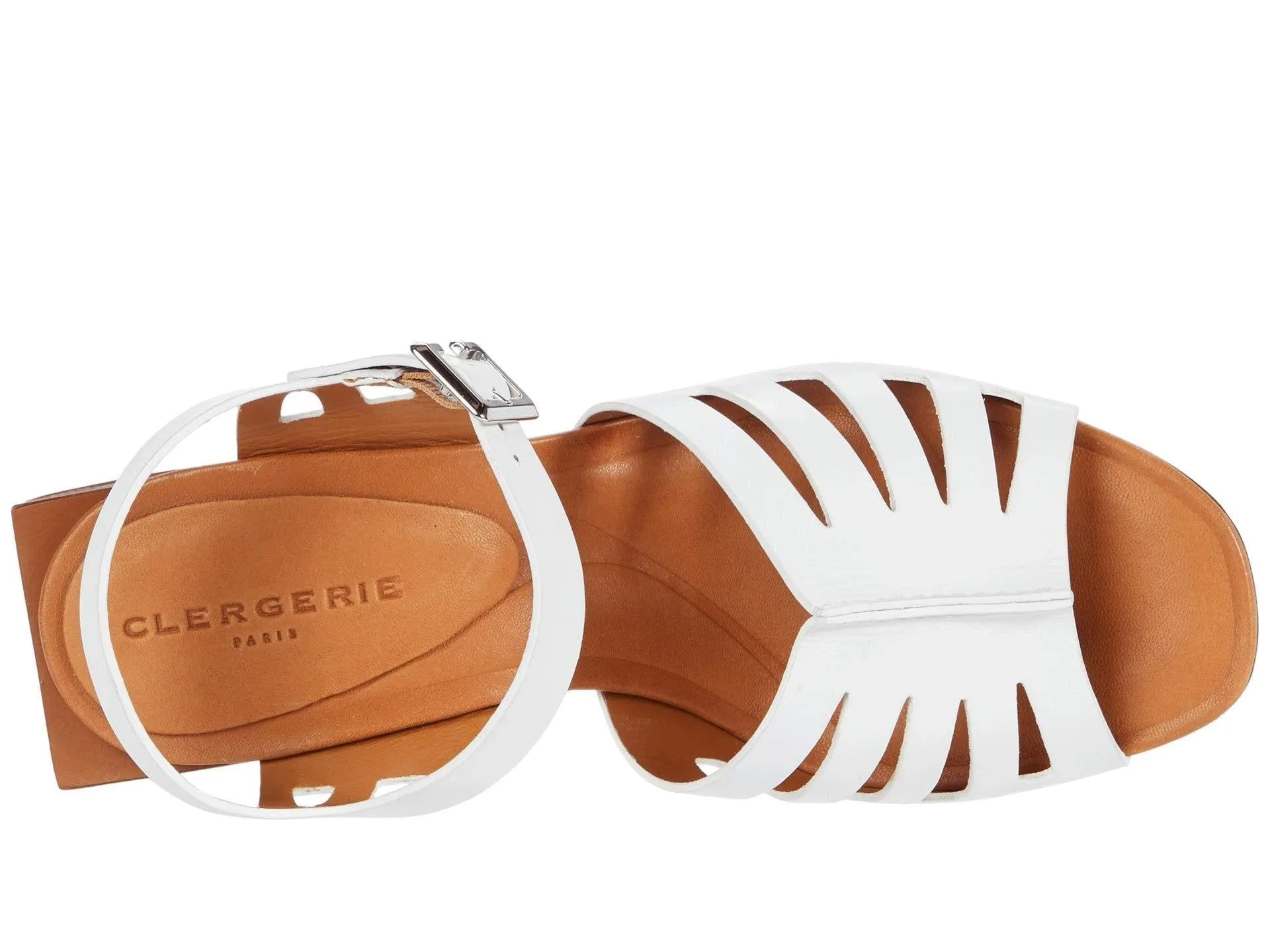 ROBERT CLERGERIE - ELINE LEATHER SANDALS **FREE SHIPPING**