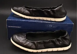 SAS Women's Black Ballet Flats - Size 9.5M