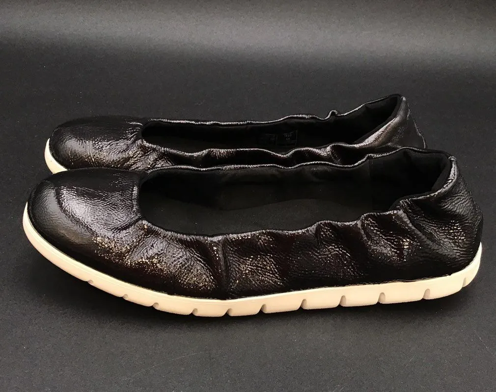 SAS Women's Black Ballet Flats - Size 9.5M