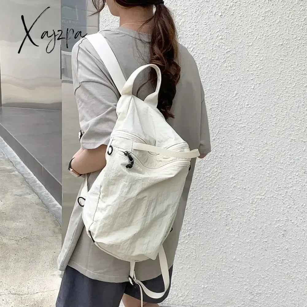 Shoulder Bag For Women Lightweight Nylon Casual Trend Backpack Design Luxury High Quality Fashion School Girl 2024 Travel Large