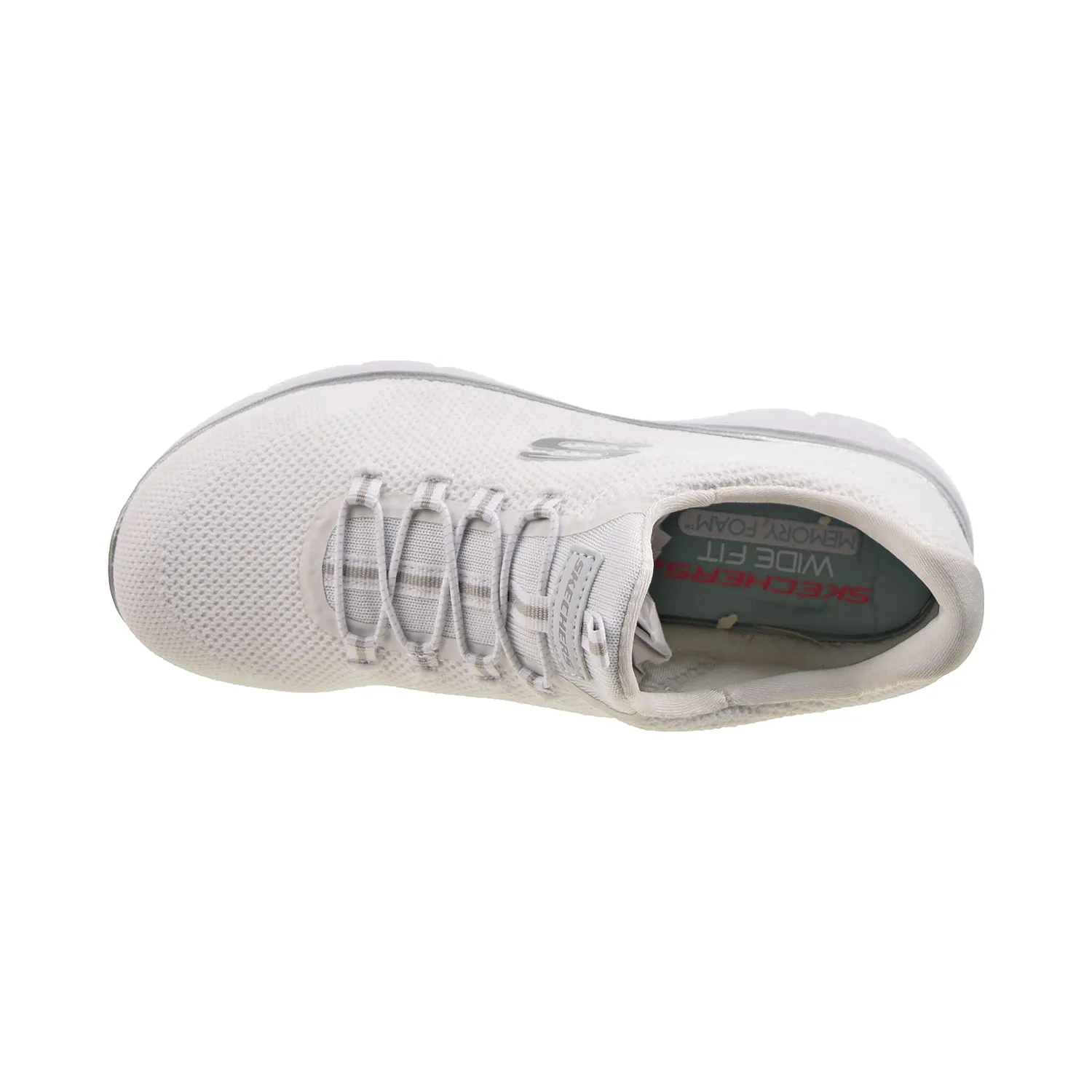 Skechers Summits Cool Classic (Wide) Women's Shoes White