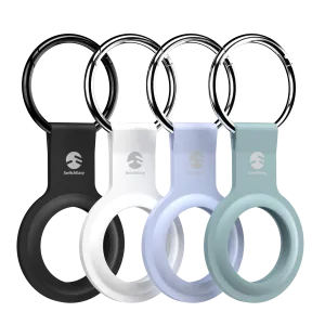 Skin Silicone AirTag Keyring / Protective Case - 4 Pack (Shipping to US/ CA only)