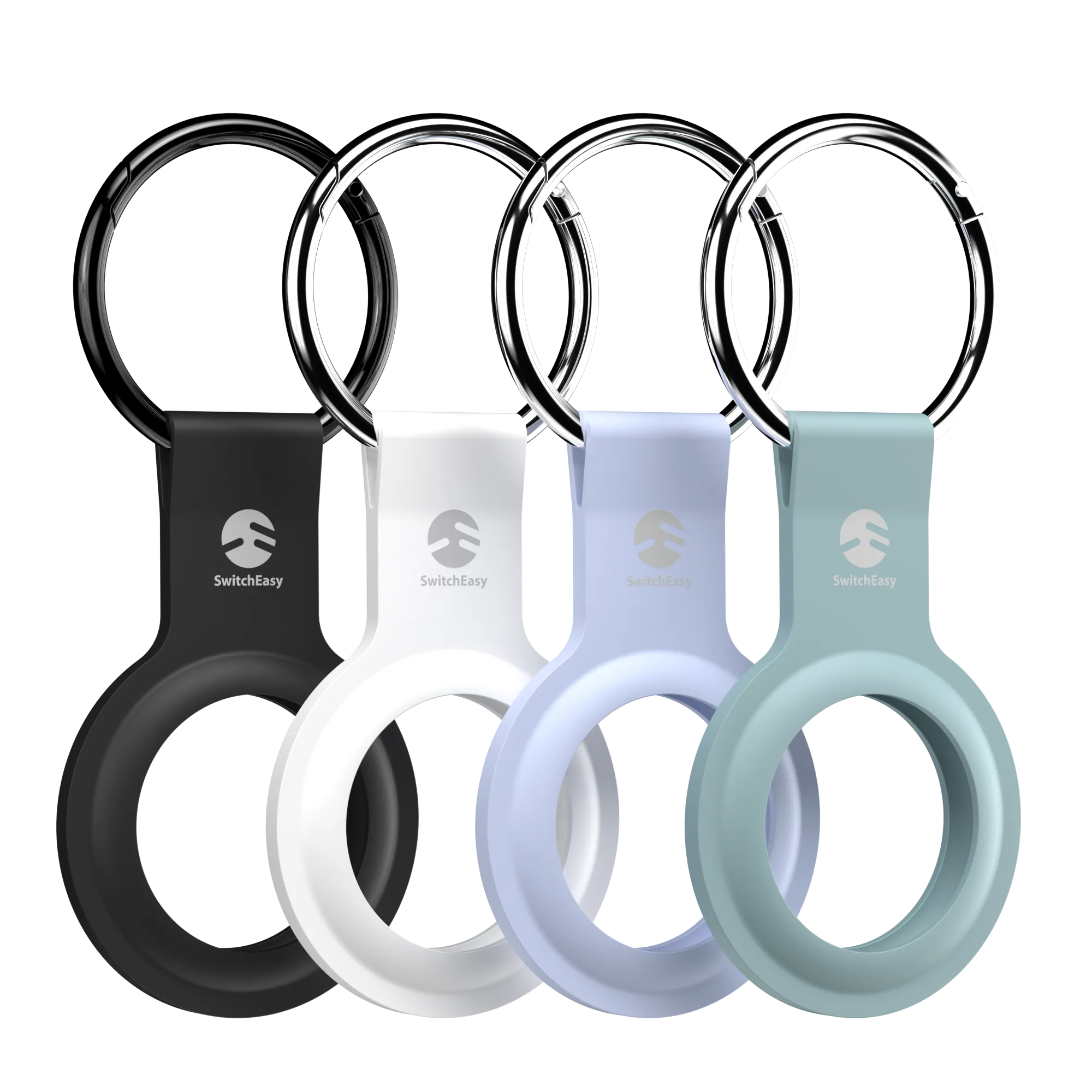 Skin Silicone AirTag Keyring / Protective Case - 4 Pack (Shipping to US/ CA only)