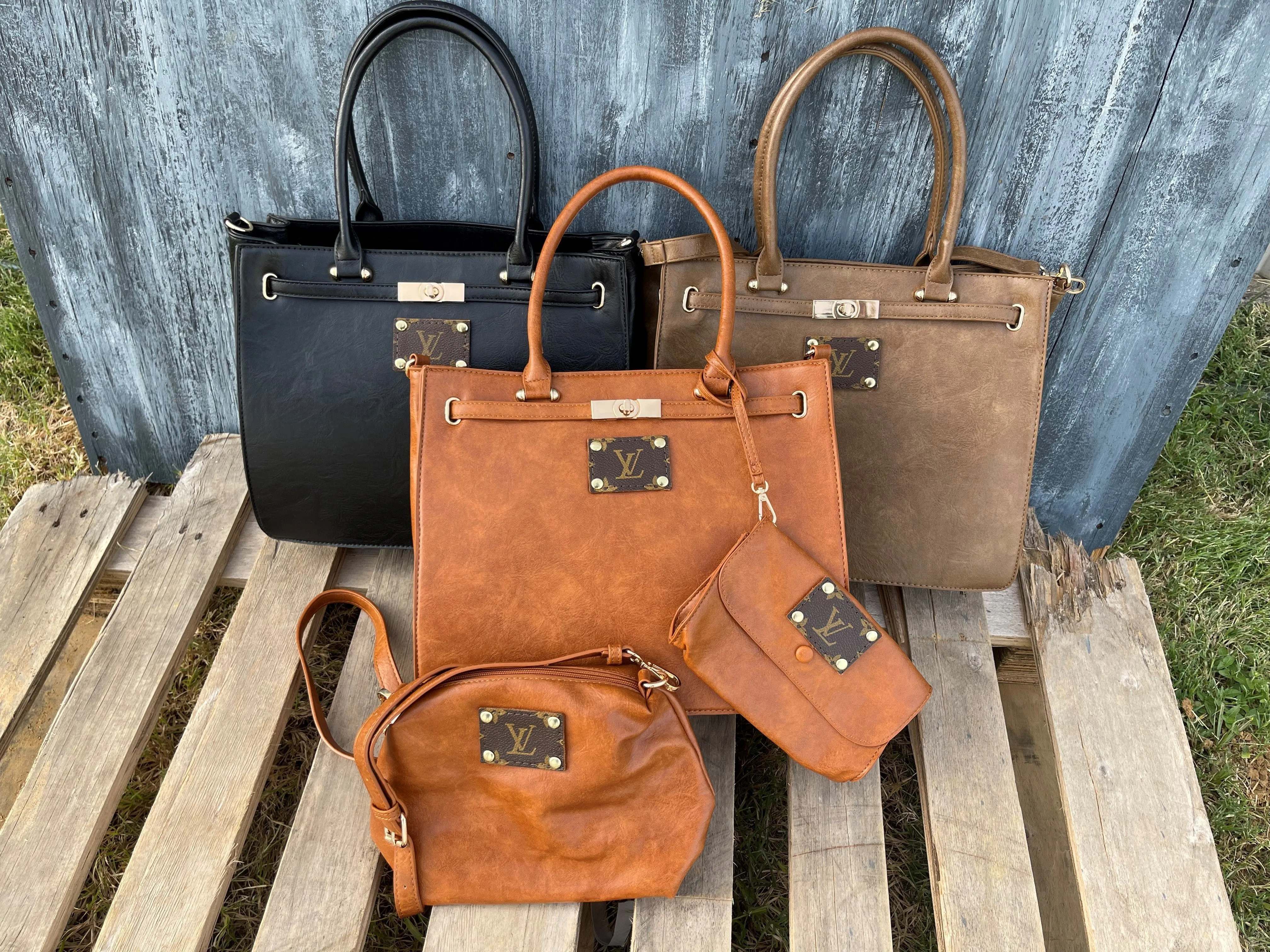 Upcycled LV 3 in 1 Kellie Bag