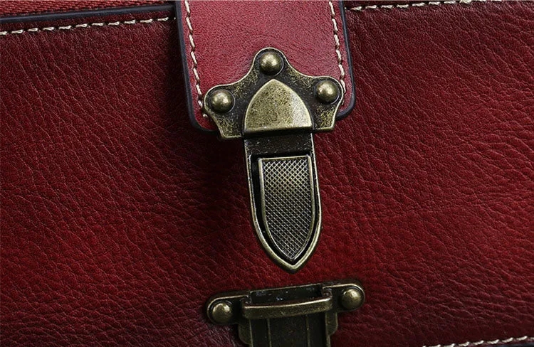 Vintage Womens Leather Shoulder Bags Purse Crossbody Purse  For Women