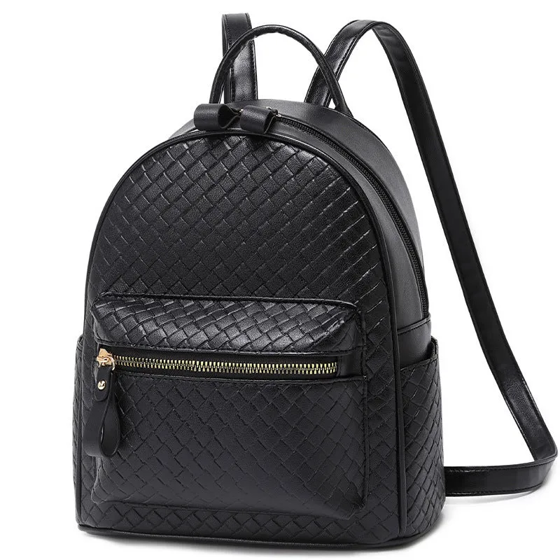 Wholesale PU Embossed Backpacks
