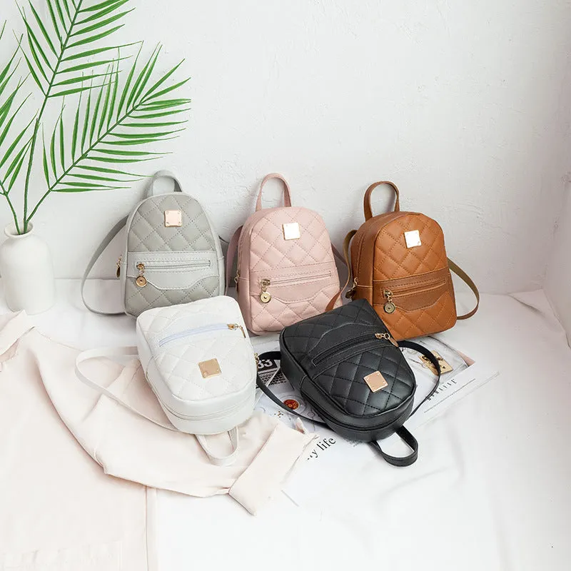 Wholesale PU Embroidered Women's Backpacks