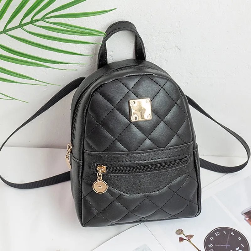 Wholesale PU Embroidered Women's Backpacks