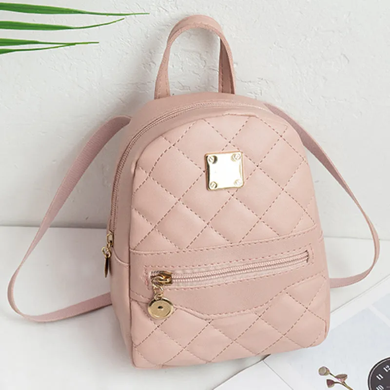 Wholesale PU Embroidered Women's Backpacks