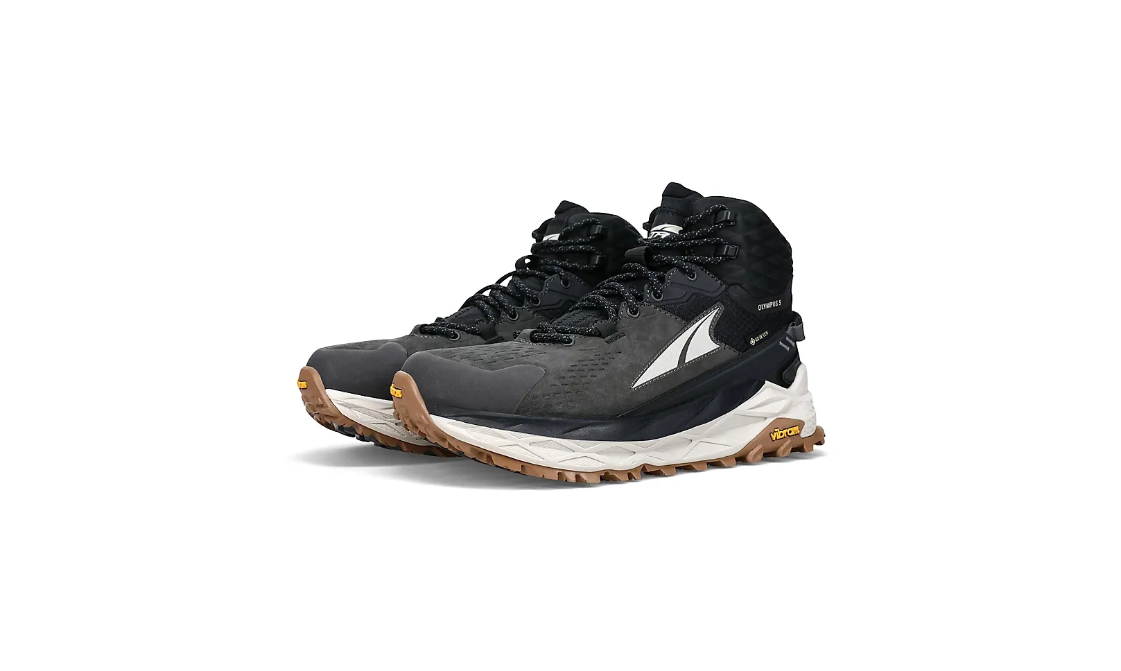 Women's Altra Olympus 5 Hike Mid GTX Color: Black / Gray